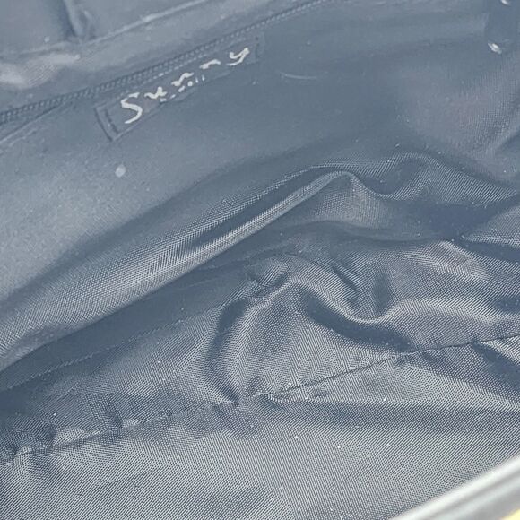 Sunny Hawaii Vintage Palm Trees Bamboo Handle Tote Handbag - Picture 8 of 12